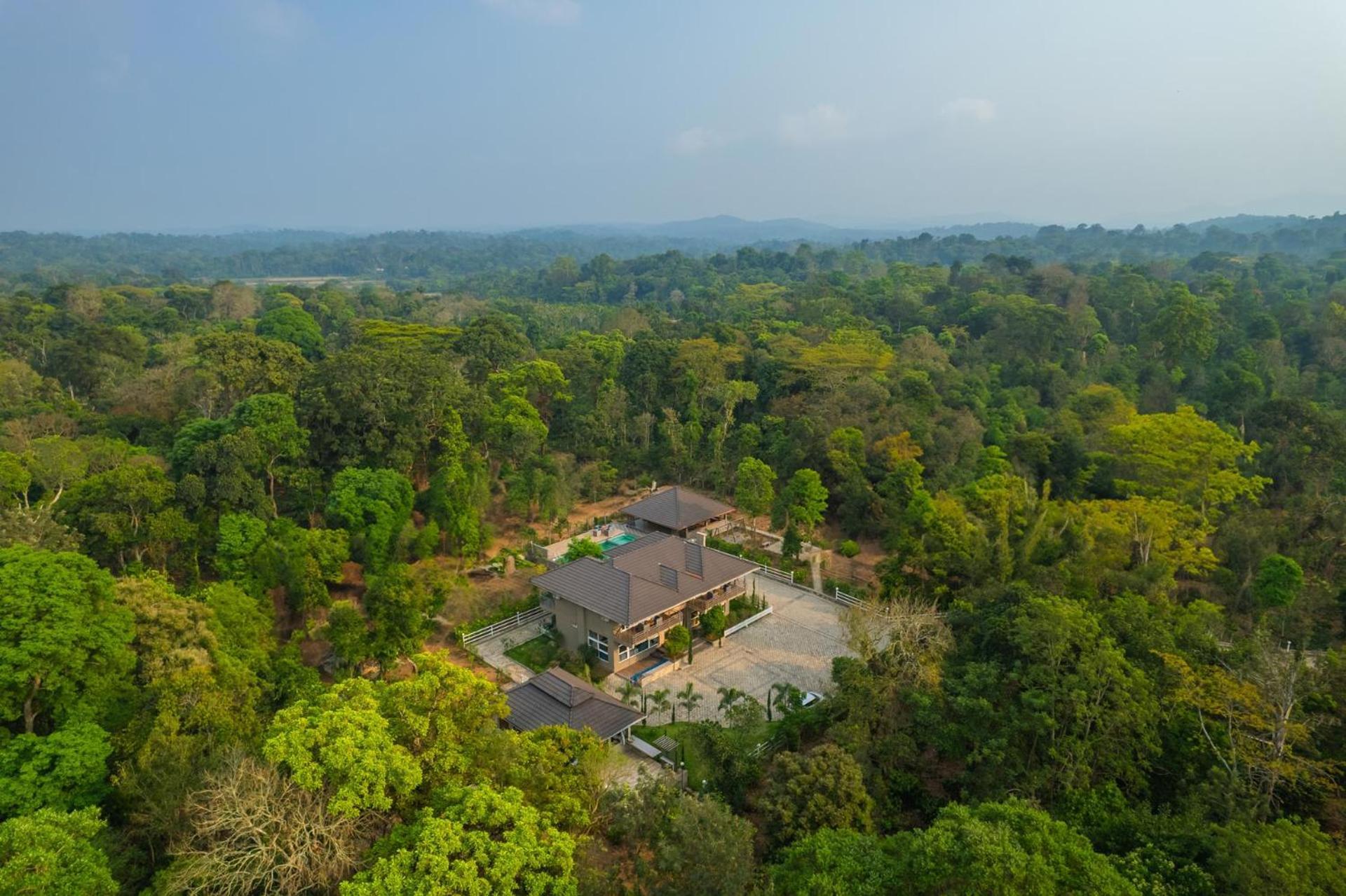 Coffee & Mist Luxury Villa- Comp Breakfast, Pool, Lounge, And Coffee Estate By Stayvista Madikeri Eksteriør bilde